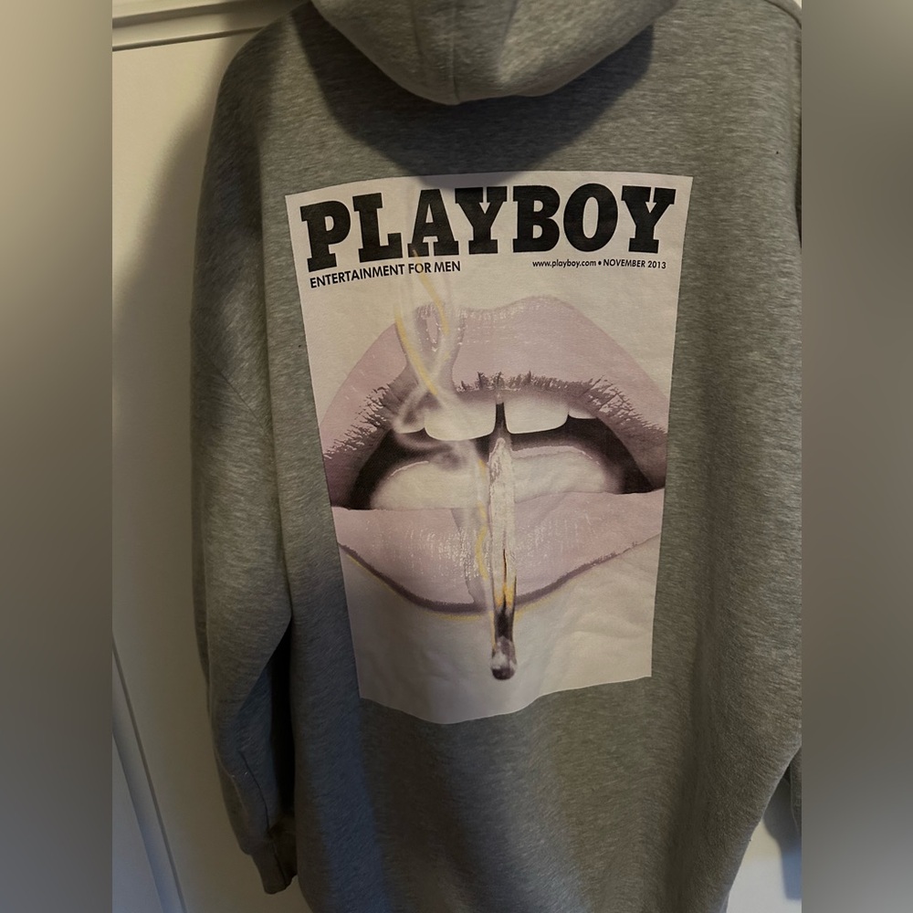 Misguided x playboy oversized hoodie